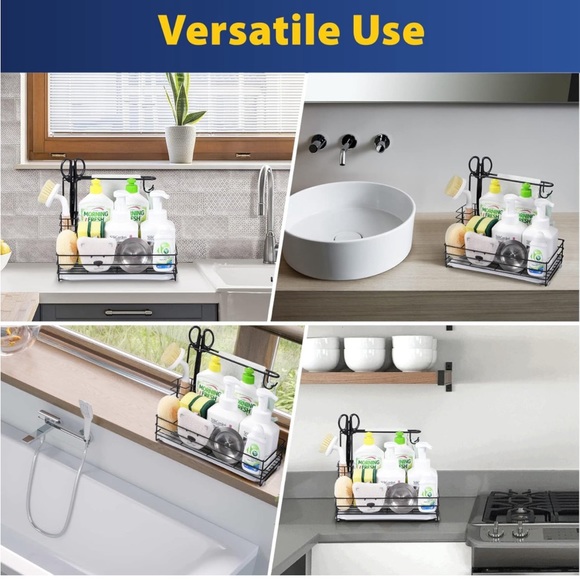 Estituent Sink🚰Organizer, Stainless Steel Sponge🧽Caddy for Kitchen🔪Sink🚰 - Picture 6 of 12